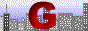 GeoCities, a red G over a city skyline