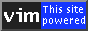 This site powered by vim