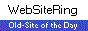 WebSiteRing, Old-Site of the Day